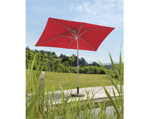 Schneider Porto marktparaplu 300 x 200 cm rood