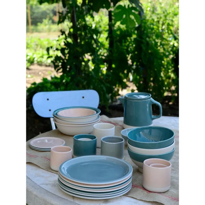 Jars Céramistes Assiette Cantine en céramique | Gris oxydé