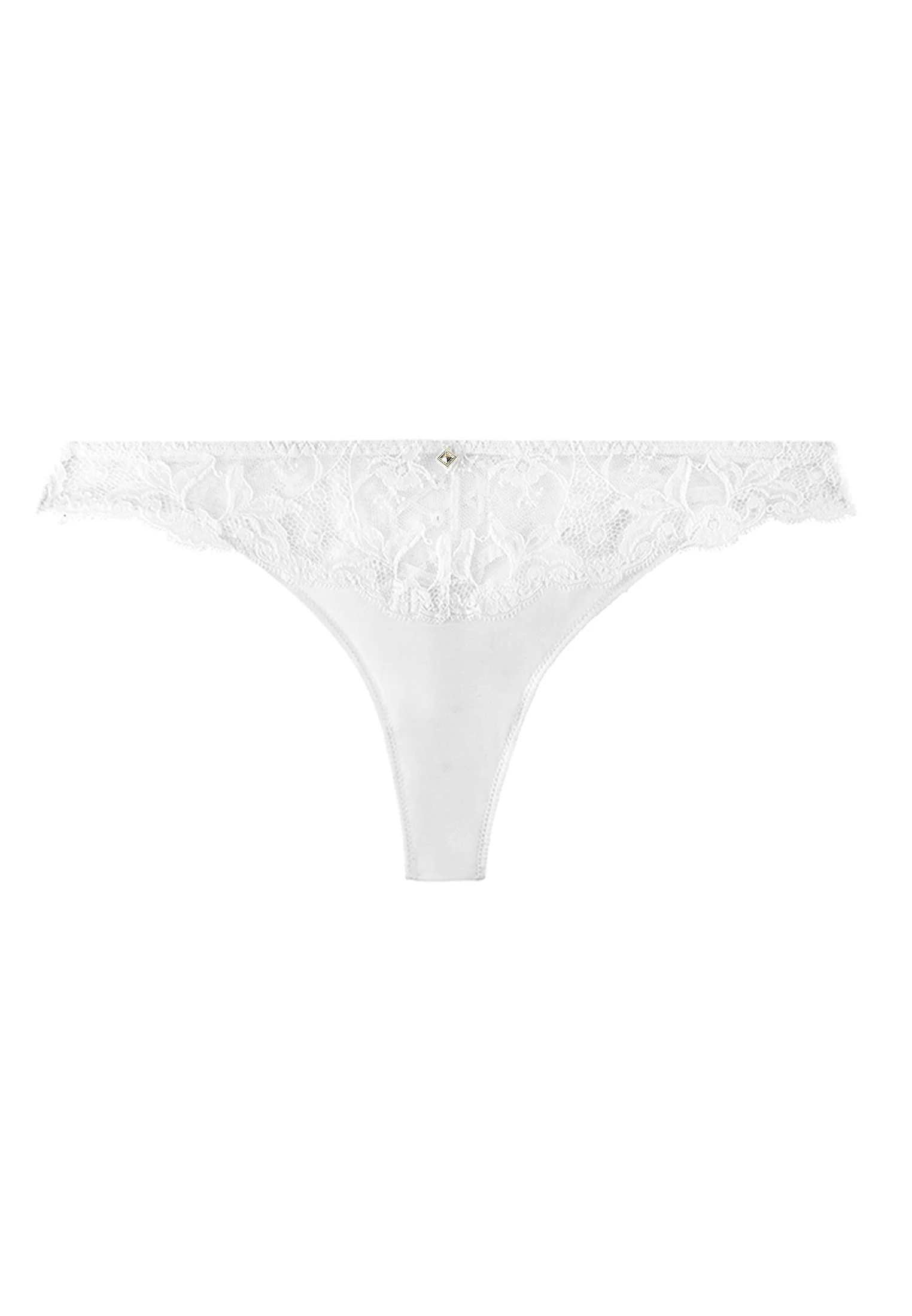 KISS OF LOVE - Culotte tanga | Blanc