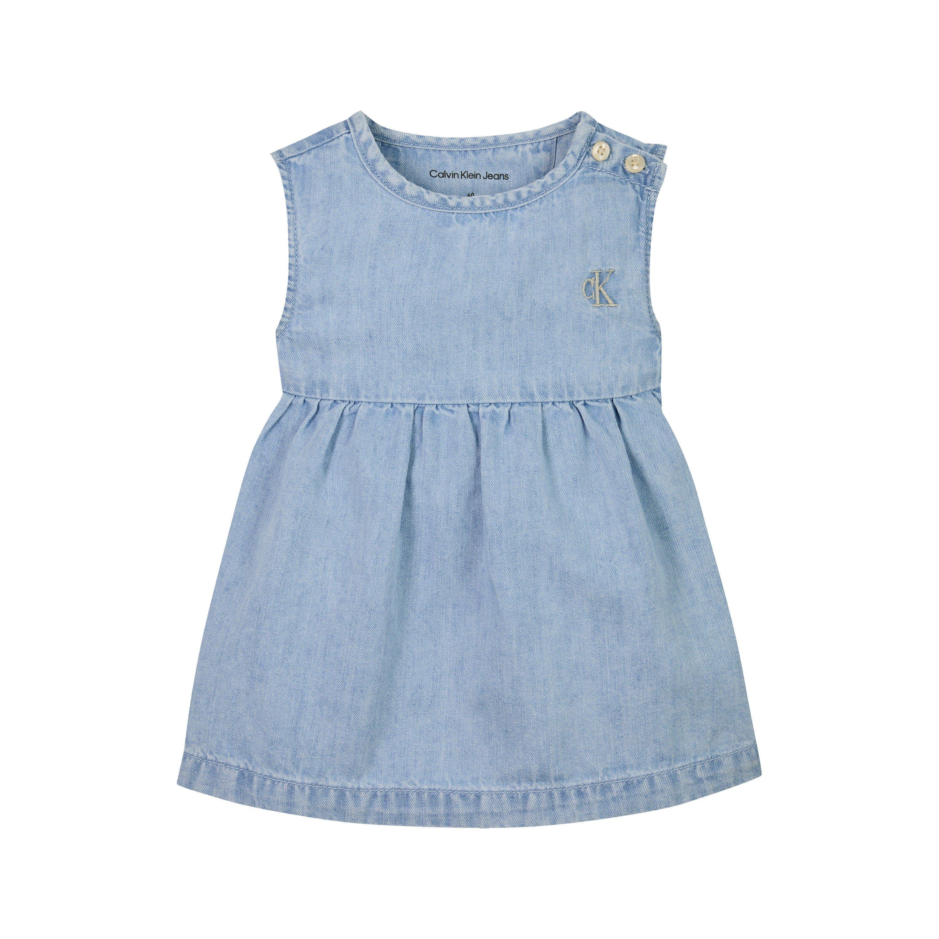 Calvin Klein Jeans DENIM DRESS LW LIGHT SERENITY