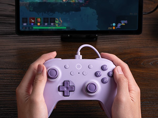 8BitDo Ultimate 2C Wired Pad Purple
