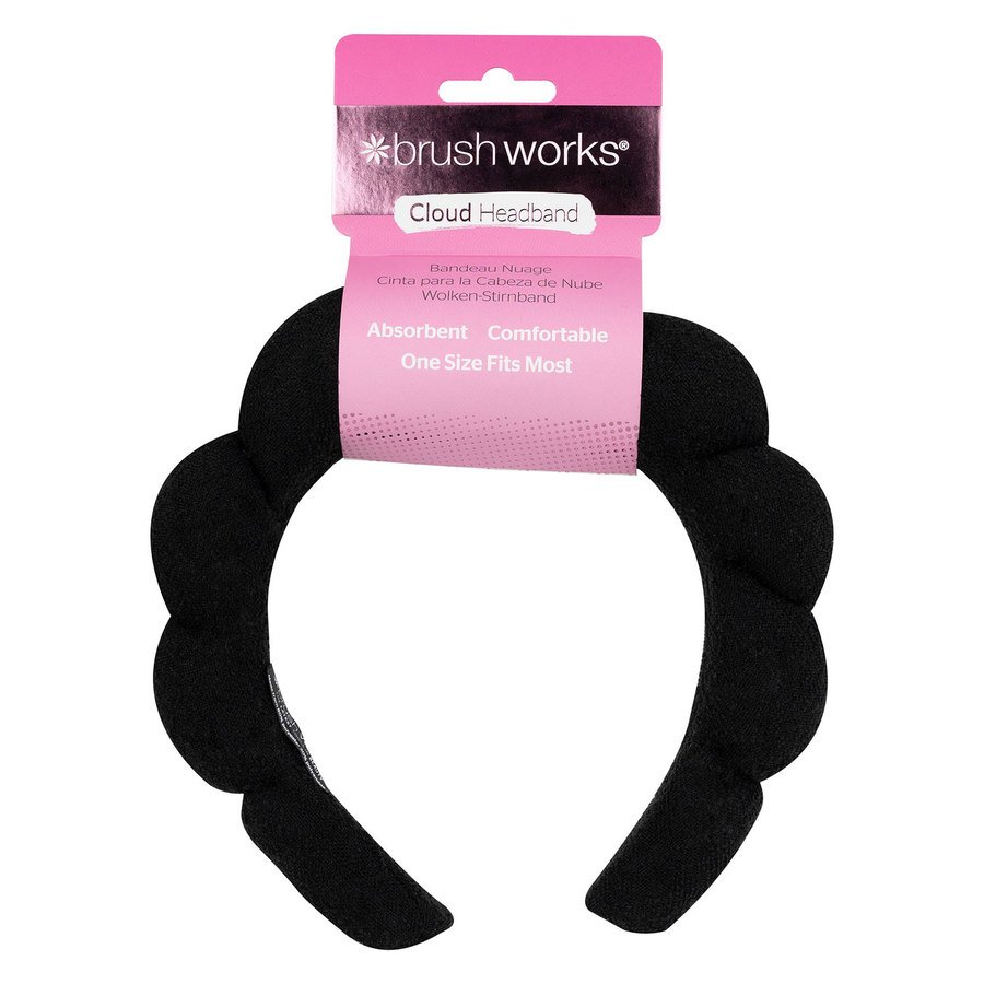 Brushworks Black Cloud Headband