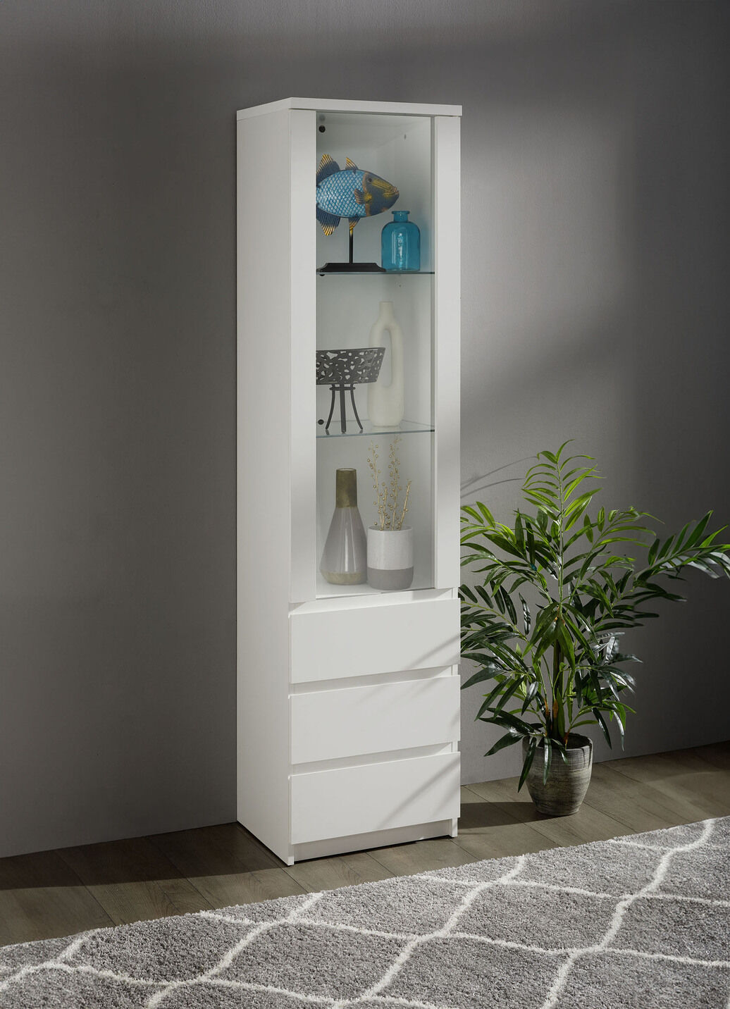 Vitrine in modernem Design