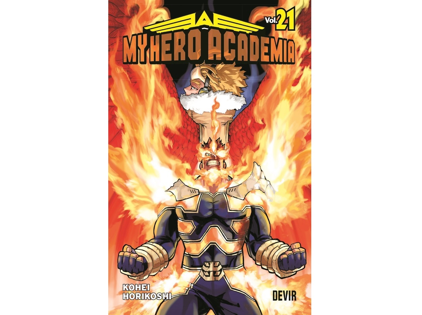 LIVRO MY HERO ACADEMIA Nº21