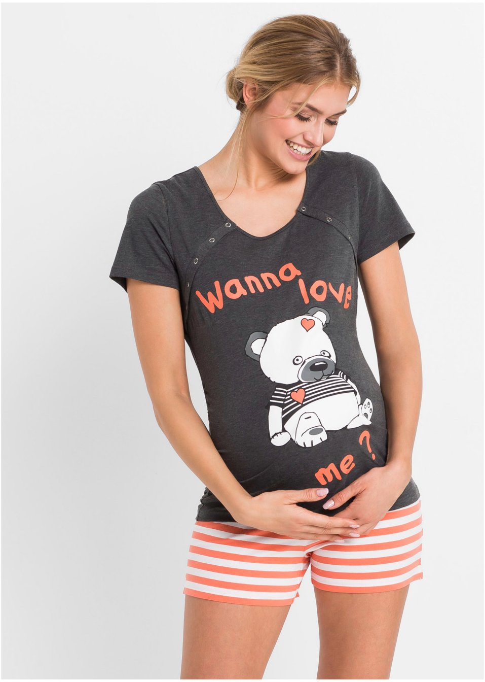 Pyjashort d'allaitement