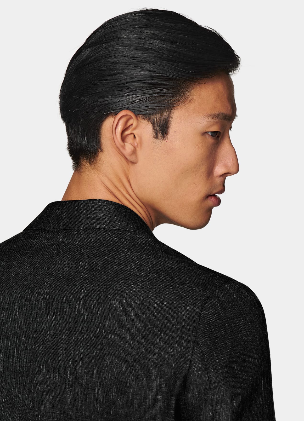 Costume Havana coupe Tailored gris foncé