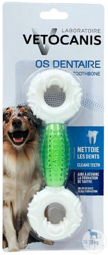 Vetocanis Os À Macher Dentaire Bi Matière Grand Chien 1 Pièce