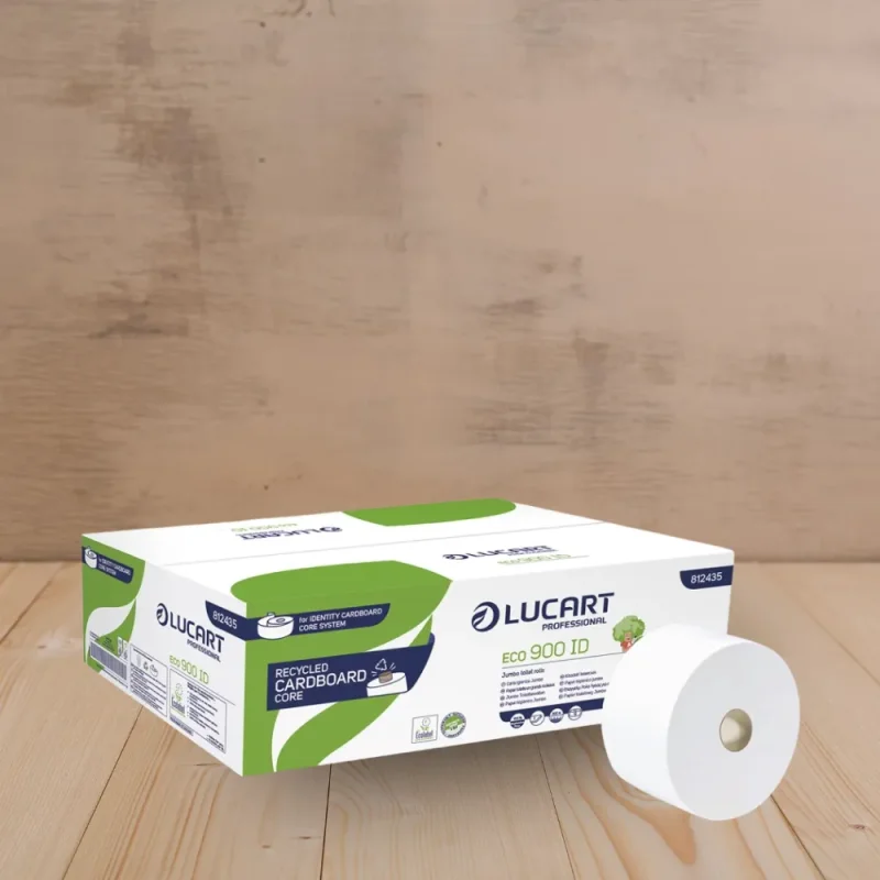 LUCART - Papier toilette Jumbo Strong 900 ID - x12