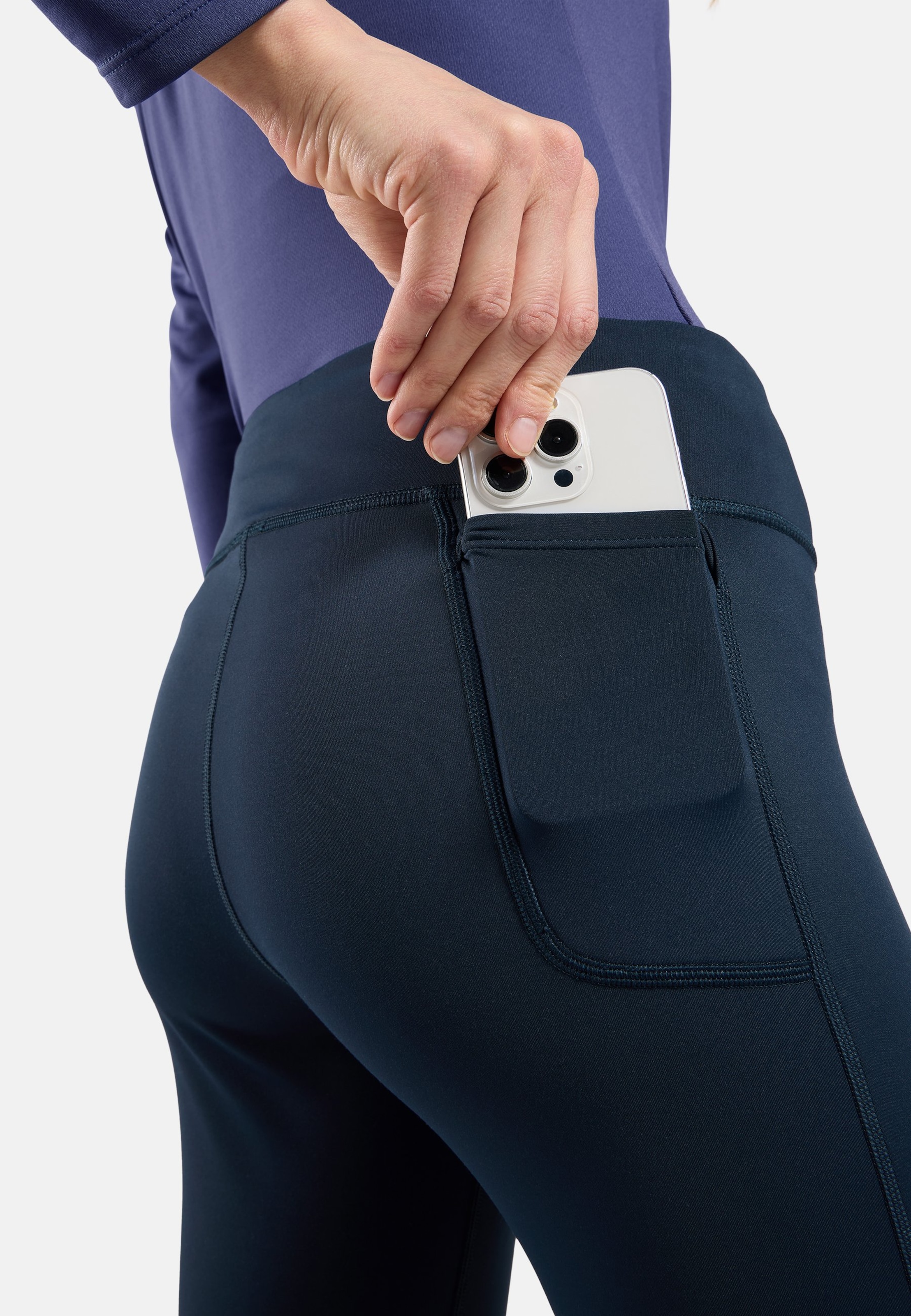 Essentials Warm Lauftights 2.0 in dark sapphire