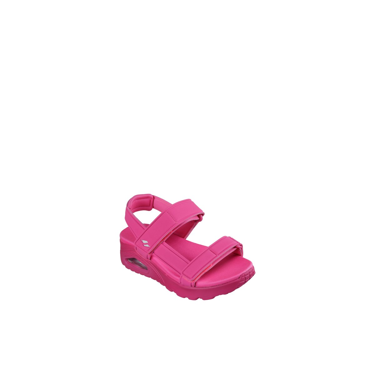 2X les points-Uno-Talon plat - Fuchsia