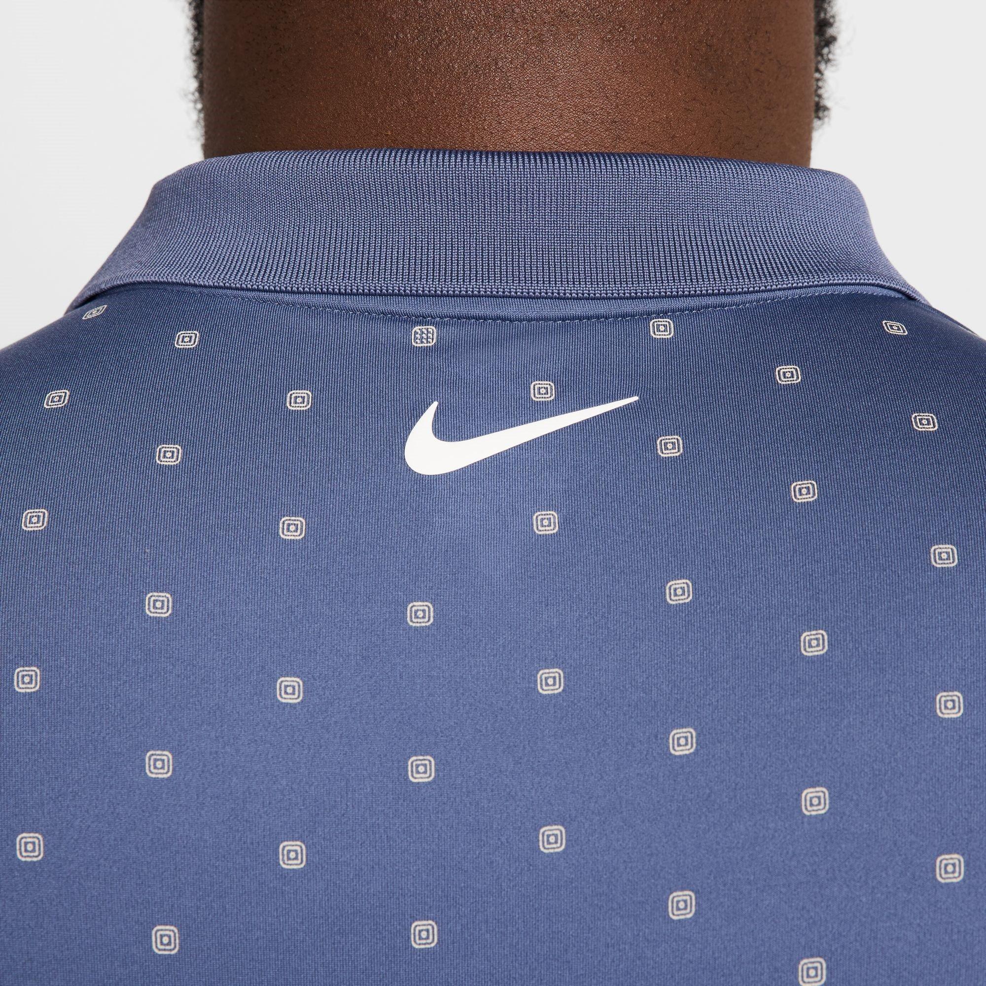 Nike Tour Print Polo Shirt Mens