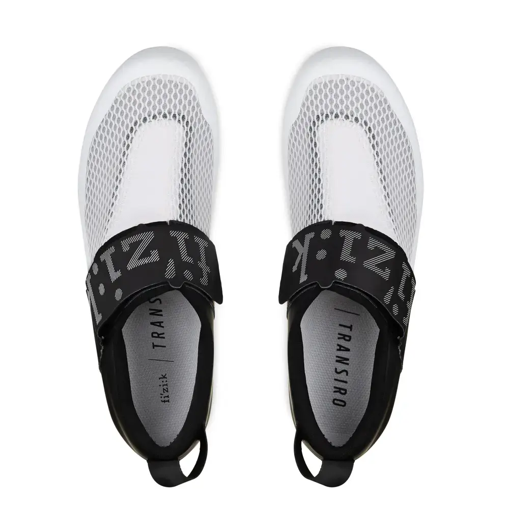 Fizik Transiro Hydra Triathlonschoenen Wit/Zwart