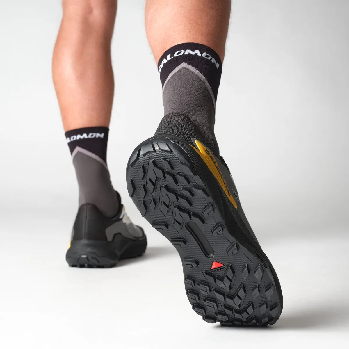 Salomon Men's Genesis Black/white/lemon