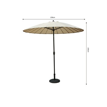 Parasol Shanghai Zand Ø250 cm