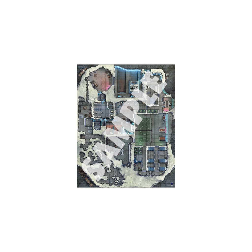 Starfinder Flip Mat : Asteroid