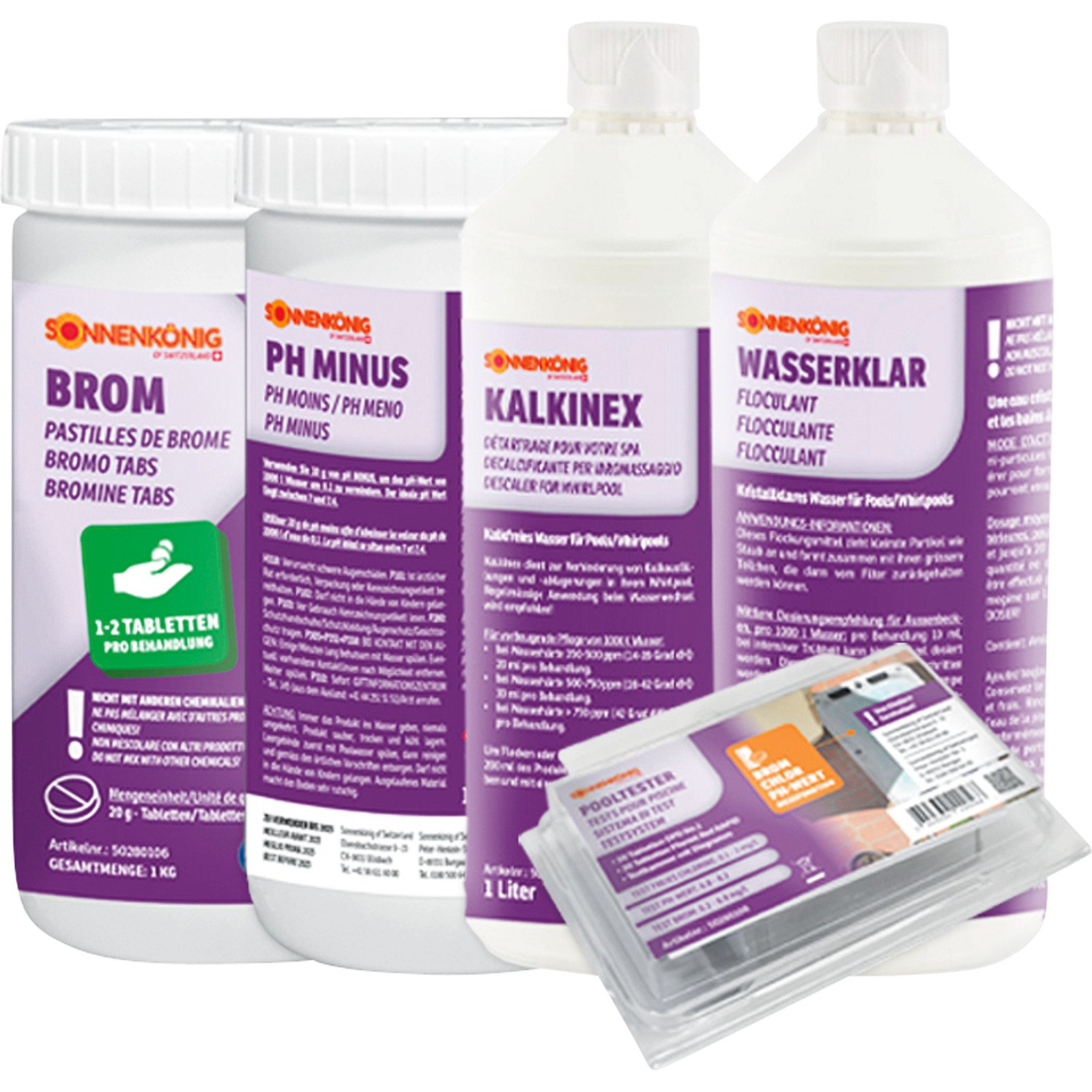 Sonnenkönig Pflegeset Brom, 5er Set
