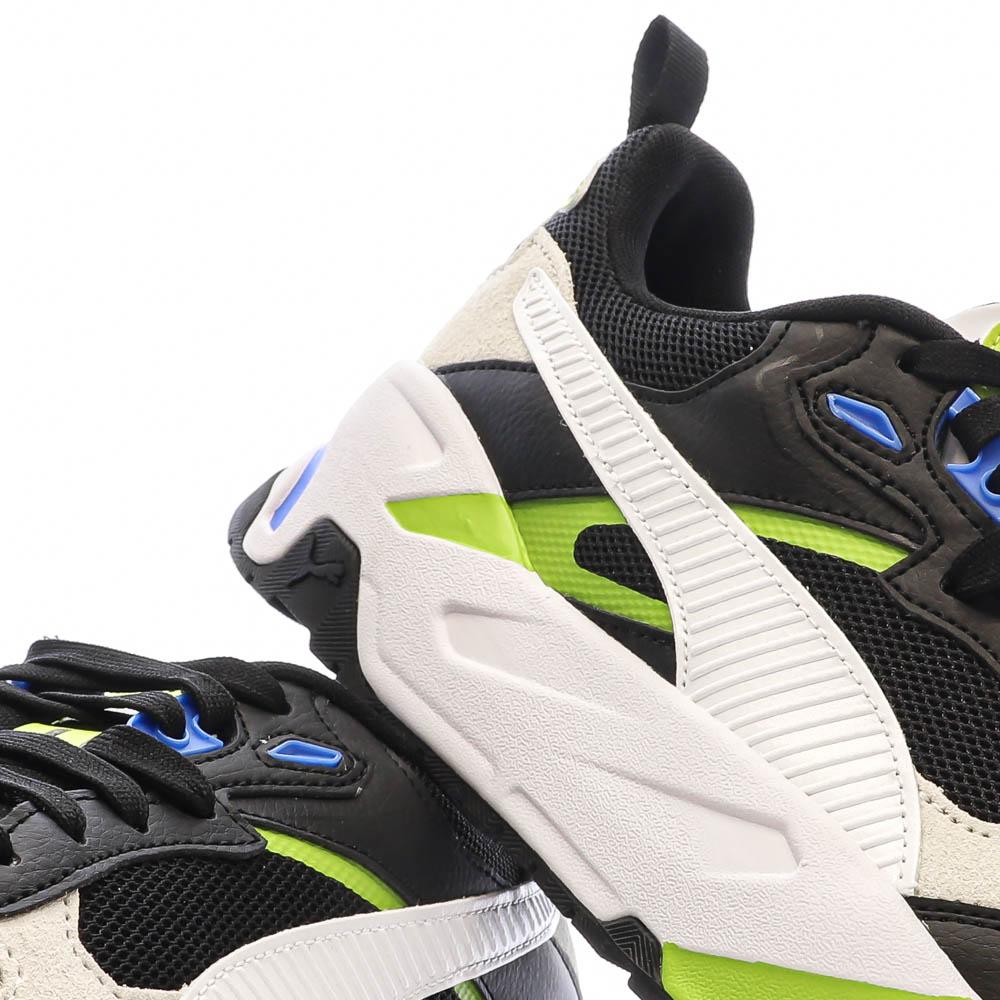 Puma Baskets Noire/Blanches/Verte Homme Puma Trinity