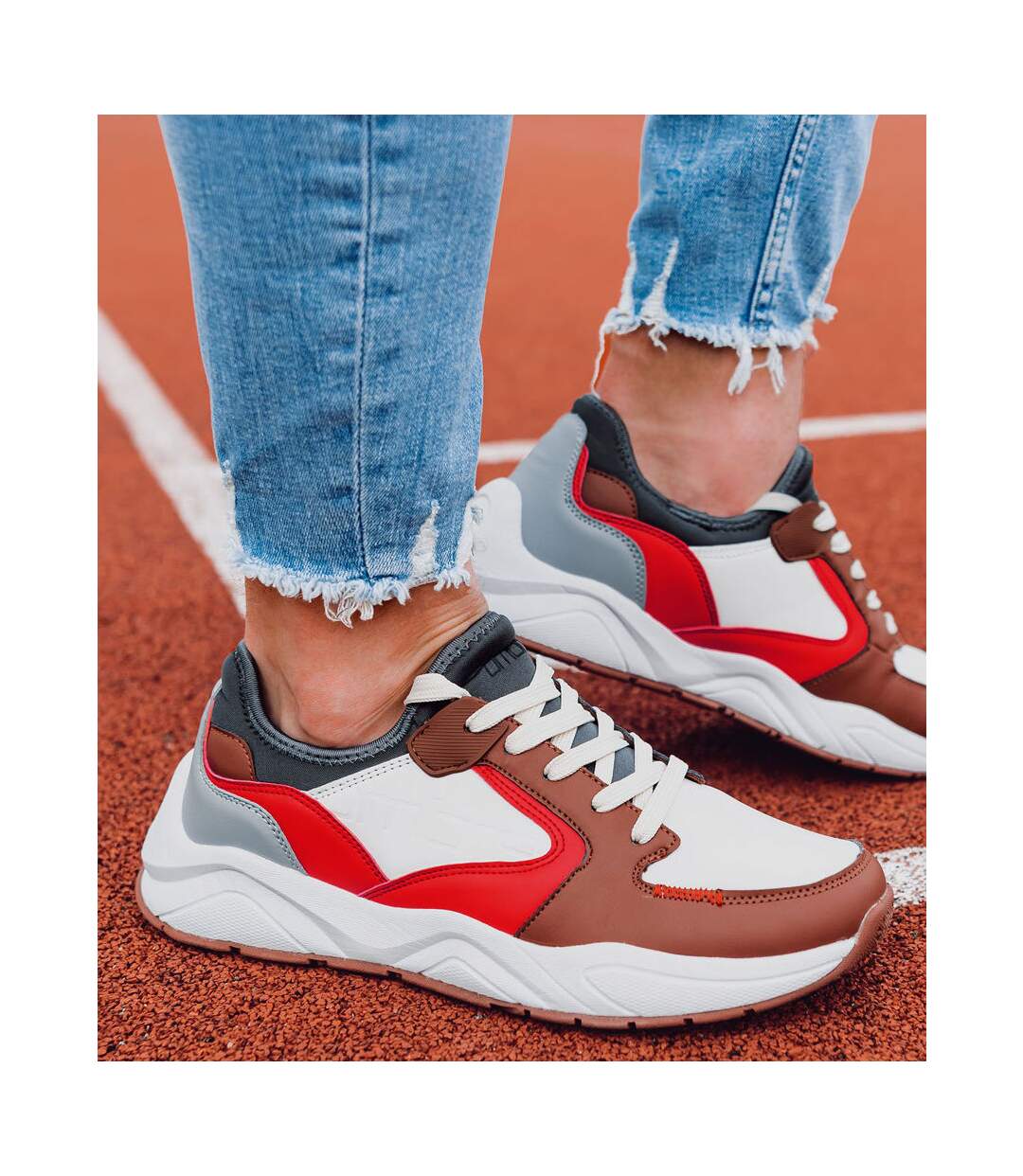 Basket fashion pour homme Basket 363 blanc