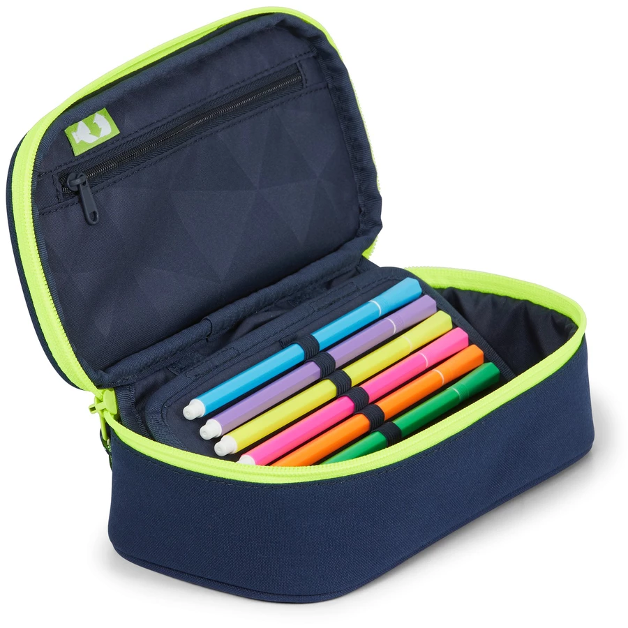 Satch Zubehör pencil box - Schlampermäppchen 22 cm Toxic Yellow