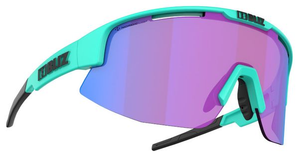 Lunettes Bliz Matrix Nano Optics Nordic Light Begonia / Turquoise