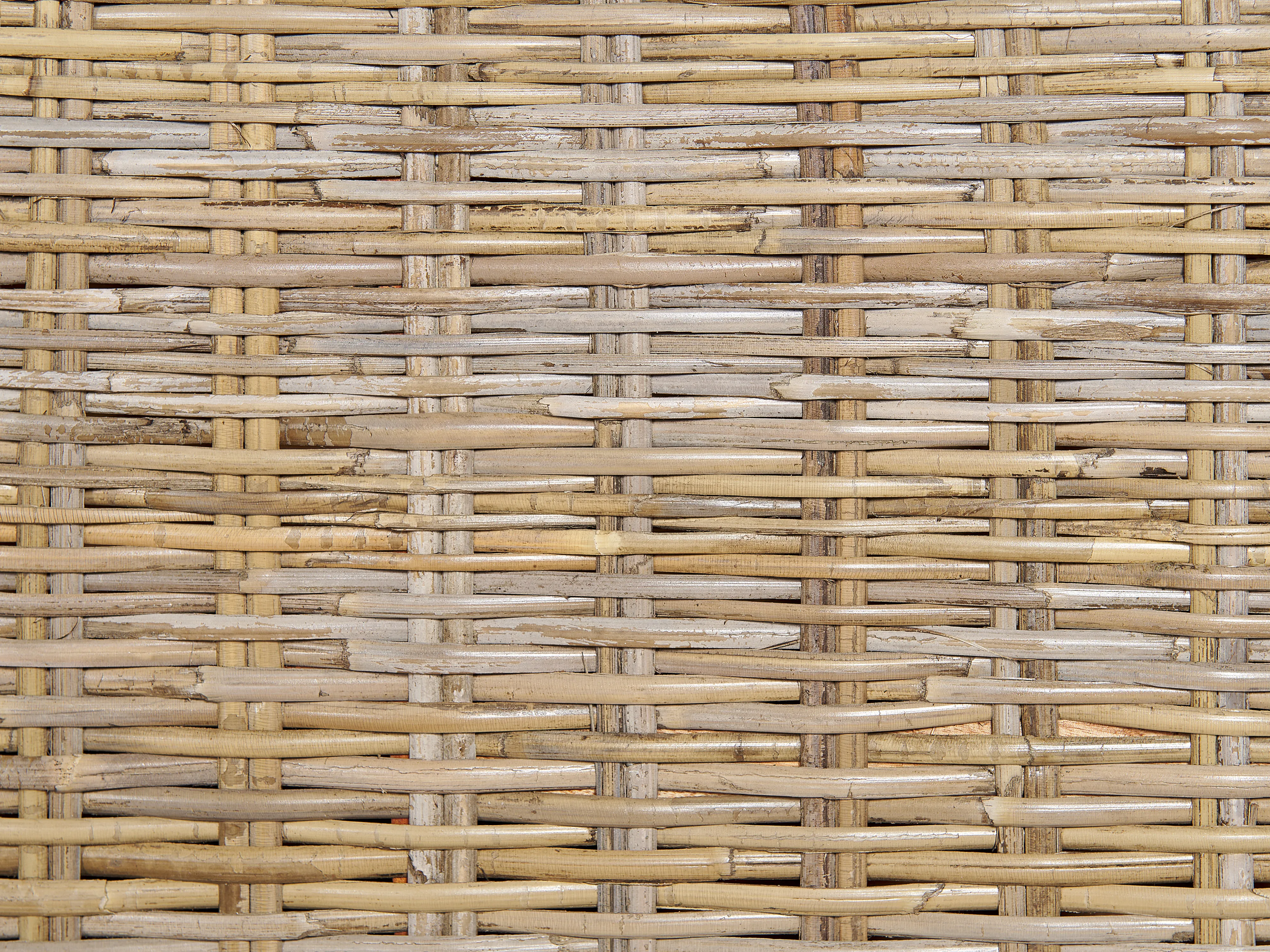 Bed Rotan SALBRIS 180 x 200 cm Natuurlijk