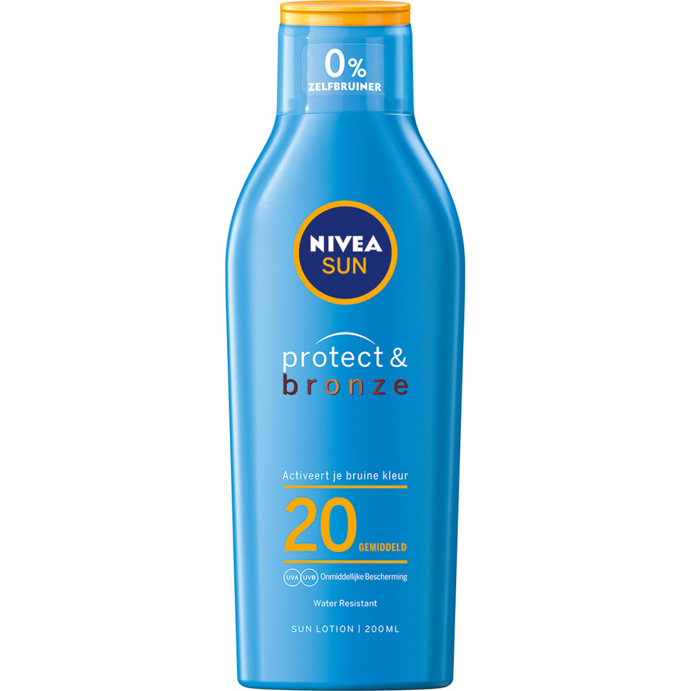 Nivea Sun Protect & Bronze Zonnebrand Melk SPF 20200 ml