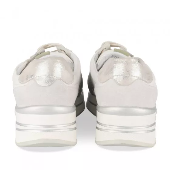 Baskets BLANC PIERRE CARDIN