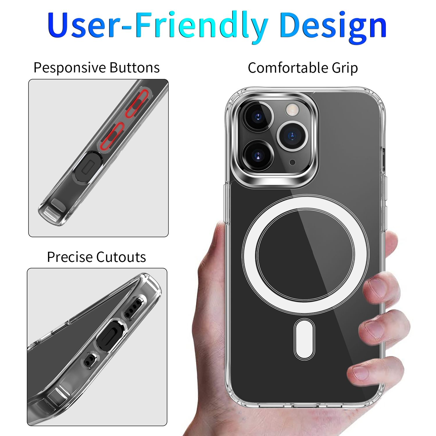 MagSafe Hülle Handy Schutz für iPhone 14 13 12 11 Pro Max Magnet Case Cover Etui