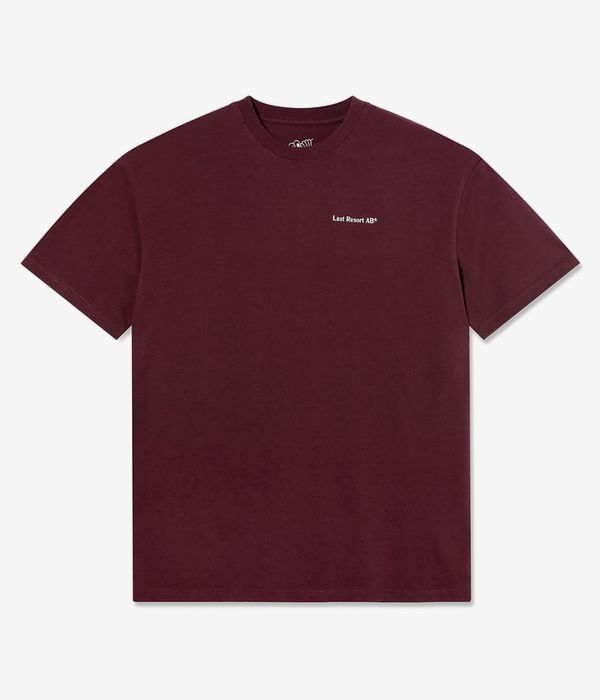 Last Resort AB Atlas Monogram T-Shirt (fig red white)