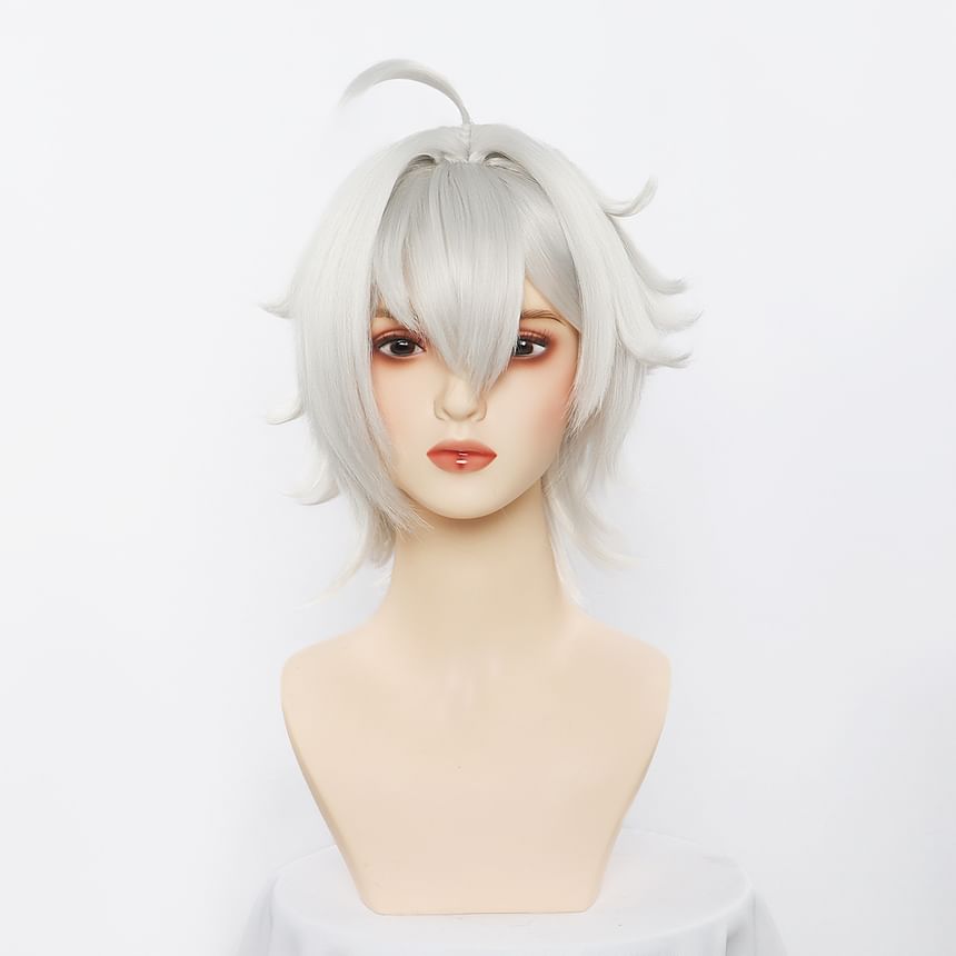 Custaplayu - Zenless Zone Zero Seth Lowell Cosplay Kostuumset / Pruik / Schoenen