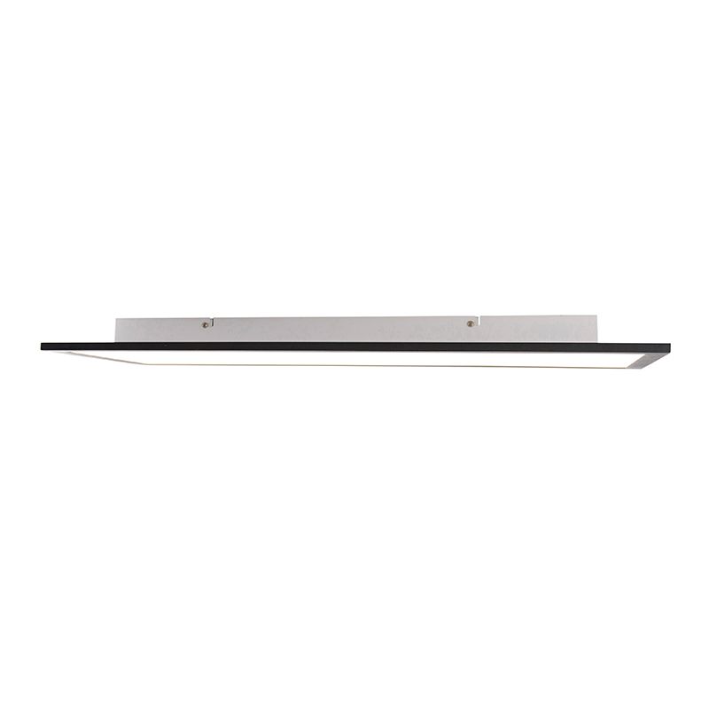LED paneel zwart 80 cm incl. LED met afstandsbediening - Live
