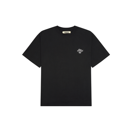 Woodbird Baine Eat T-shirt, Black, L