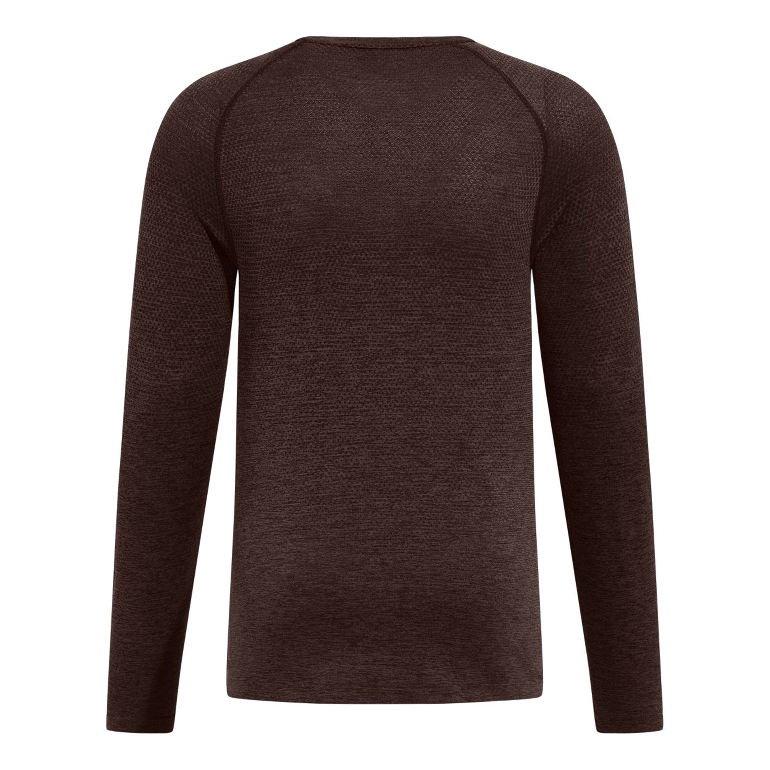 Odlo Essential Seamless Haut Manches Longues Hommes - Marron