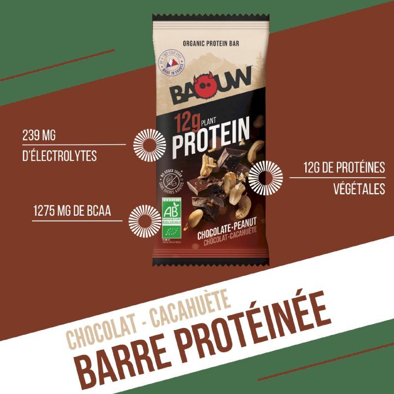Chocolat-Cacahuètes - Barre énergétique