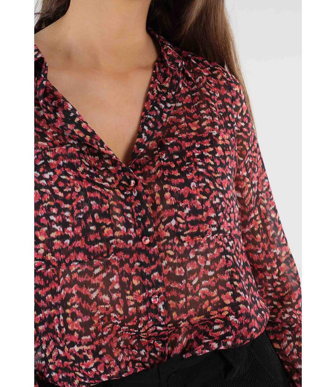 Chemise imprimé animalier MARISE
