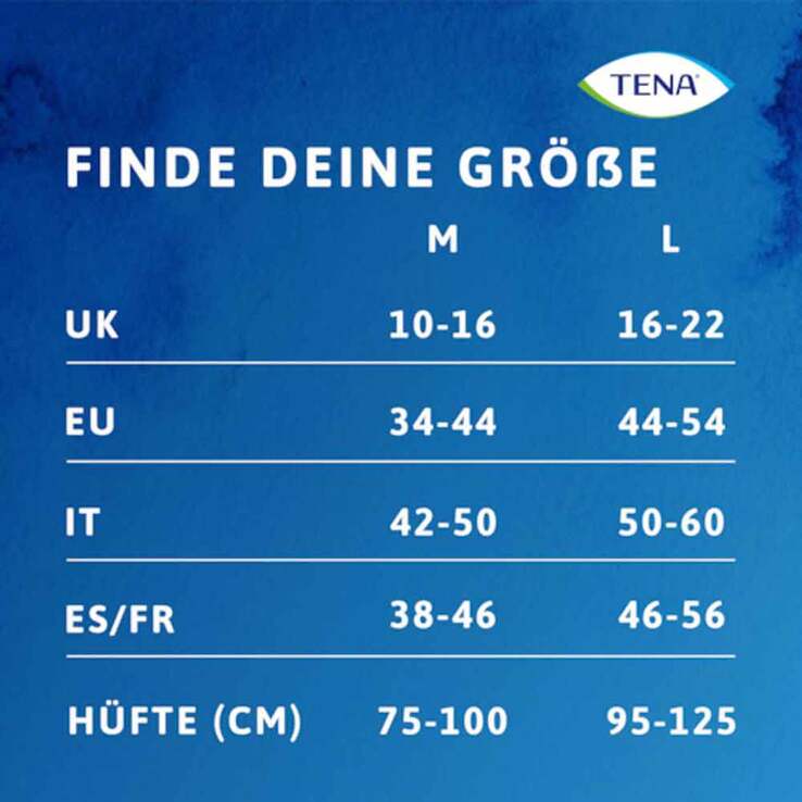 Tena Silhouette Plus L white Inkontinenz Pants, 2X10 St