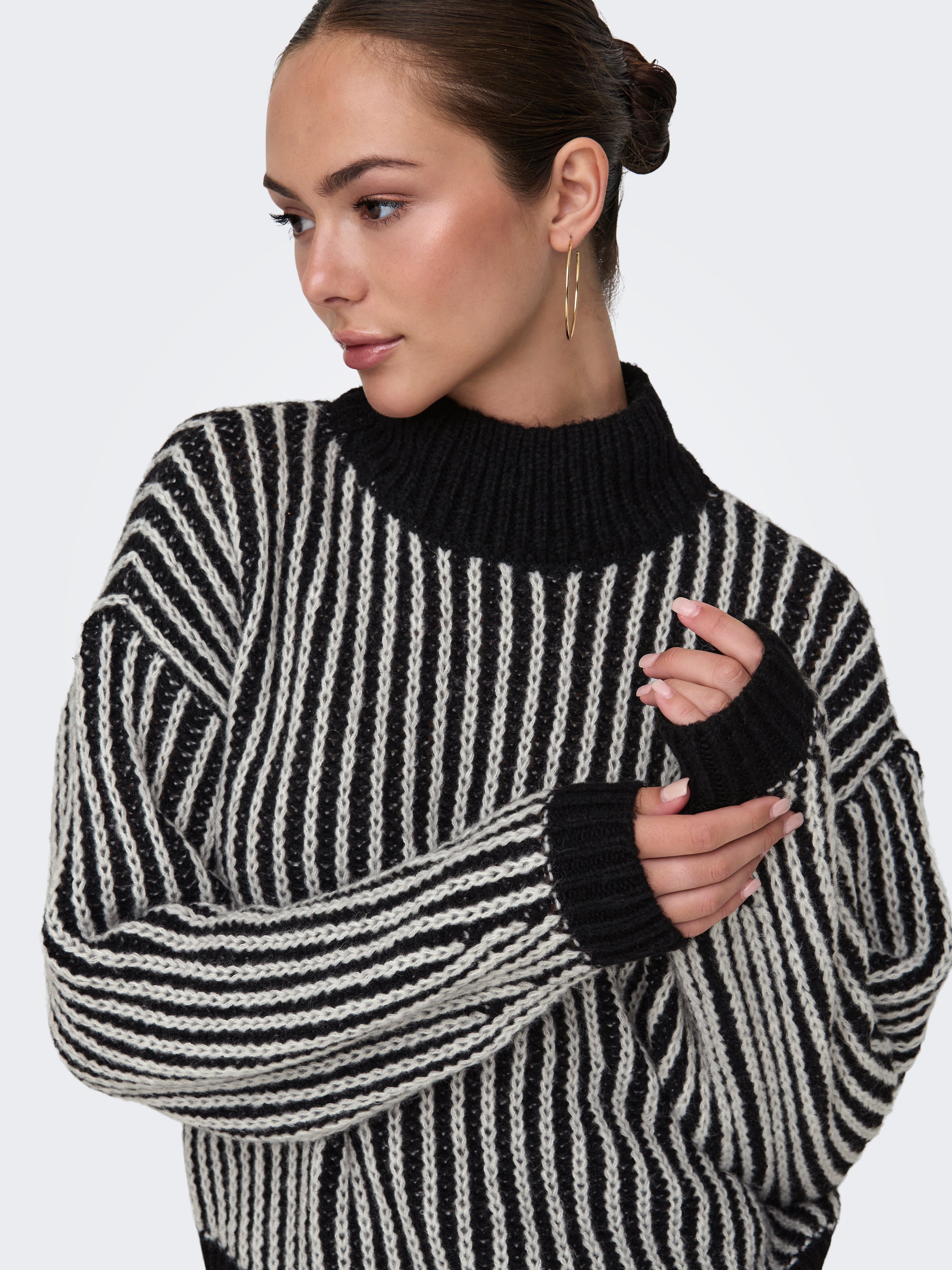 JDYALLY Strickpullover Black