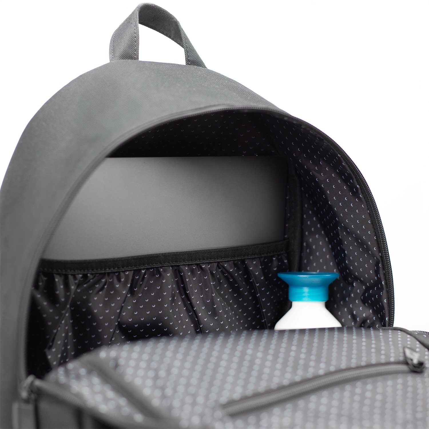 Bold Banana Zipp Top Backpack big black