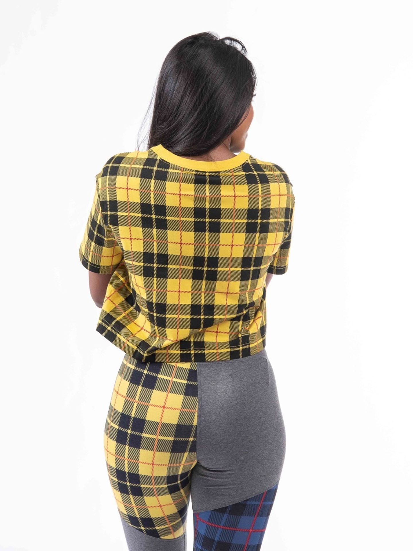 Sportswear Tee Futura Plaid Crop