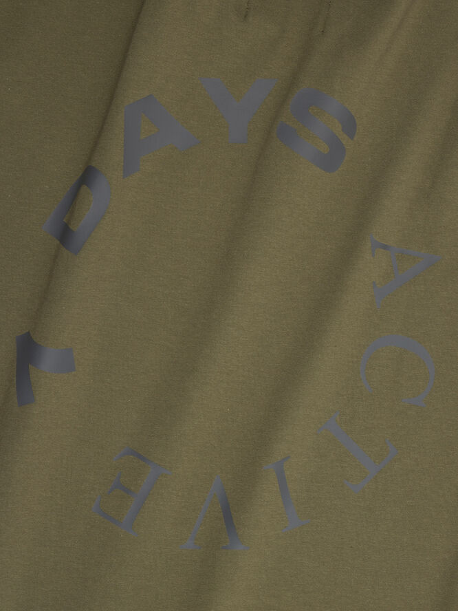7 Days Active Organic Regular Fit Tee 823 ivy green