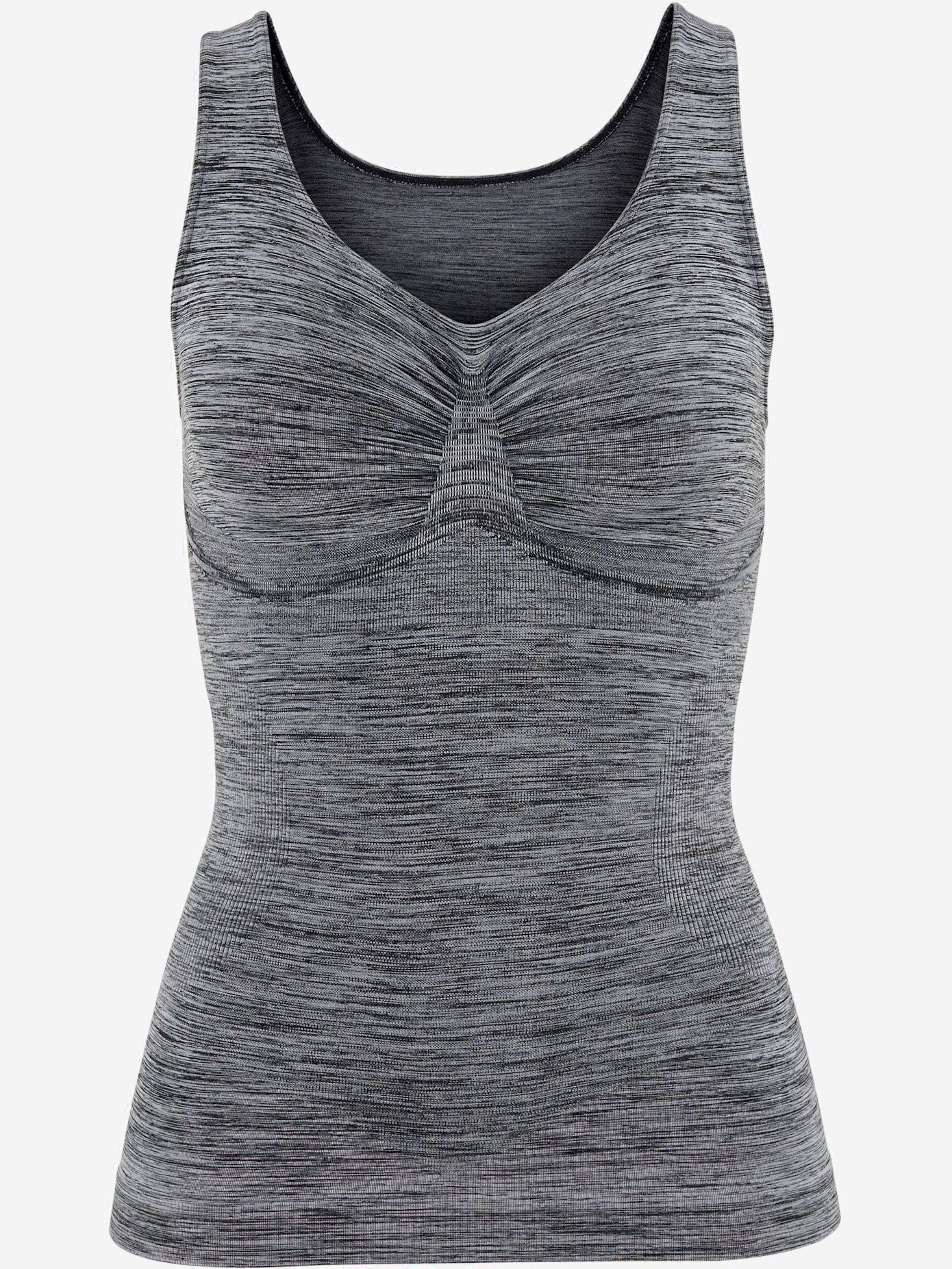 Débardeur structurant chemise sport gainante chinée