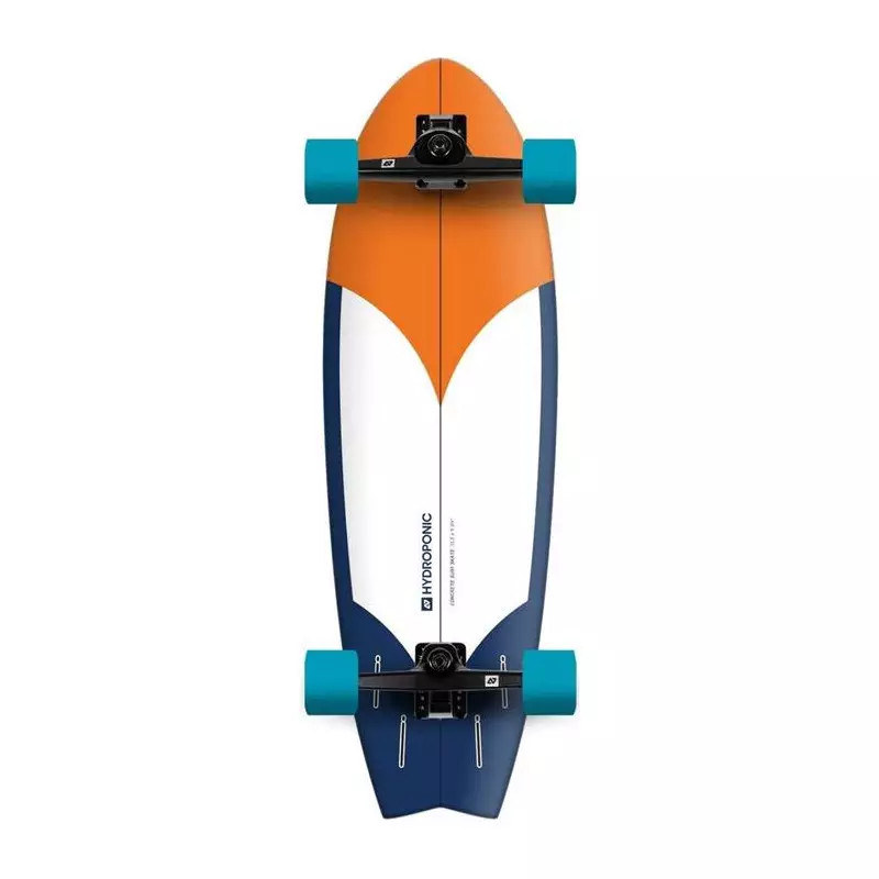 Surf skate HYDROPONIC Fish Radikal Orange / Navy 31.5