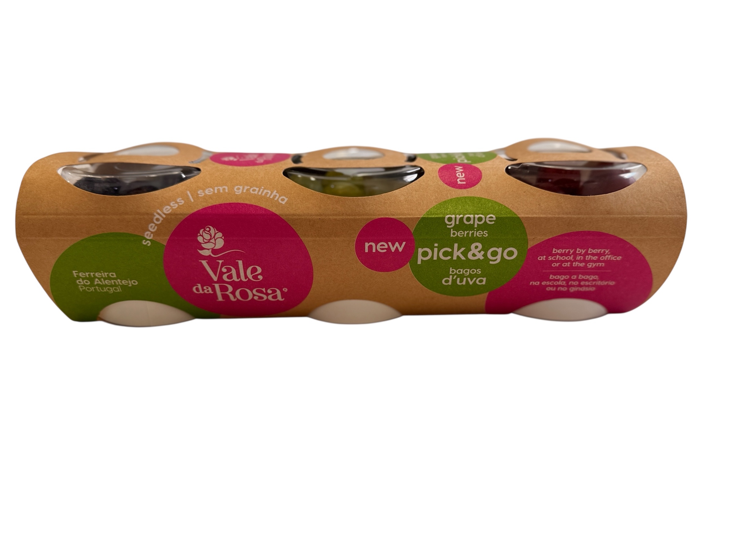 UVA MISTA VALE DA ROSA SEM GRAINHA 3 X 100G