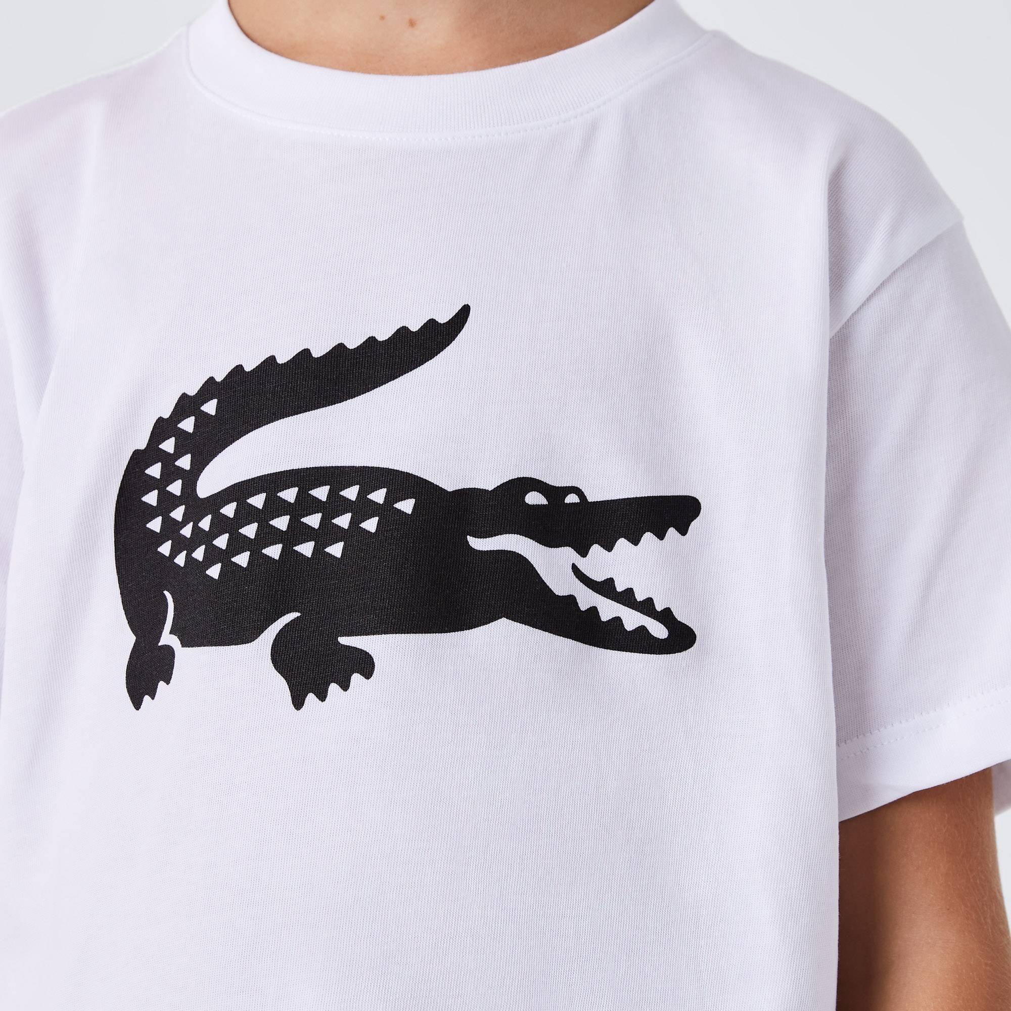 Lacoste Boy's Large Logo T Shirt