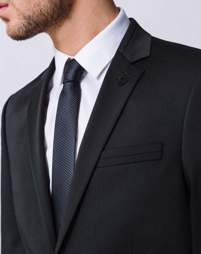 Veste en tissu technique noir 