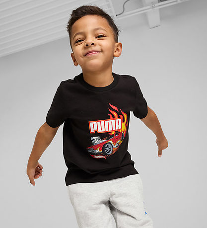 Puma x Hot Wheels T-Shirt - Schwarz