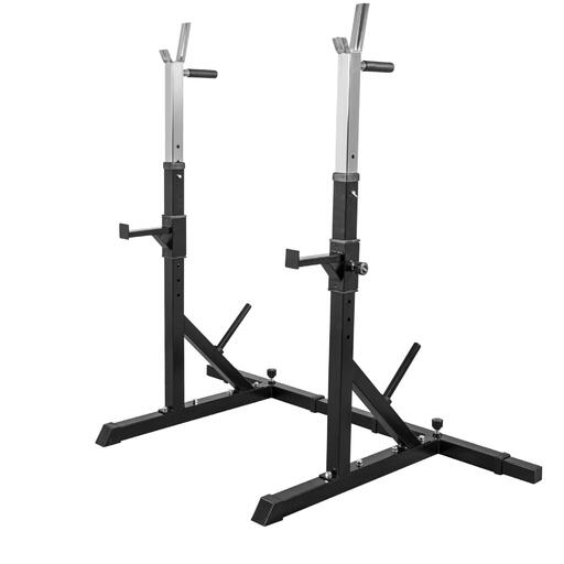 Suporte ajustável para barra de agachamento Gorilla Sports