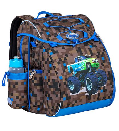 Jeva Schulrucksack - Mittelstufe - Monster Truck Dragon