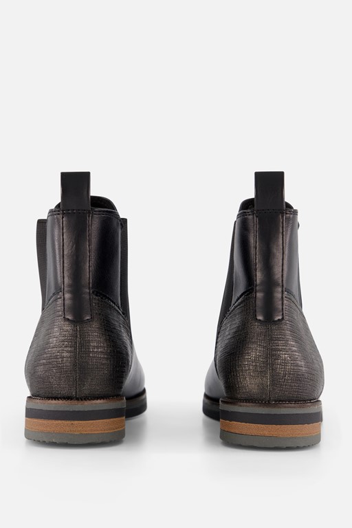 Marco Tozzi Chelsea boots zwart Synthetisch