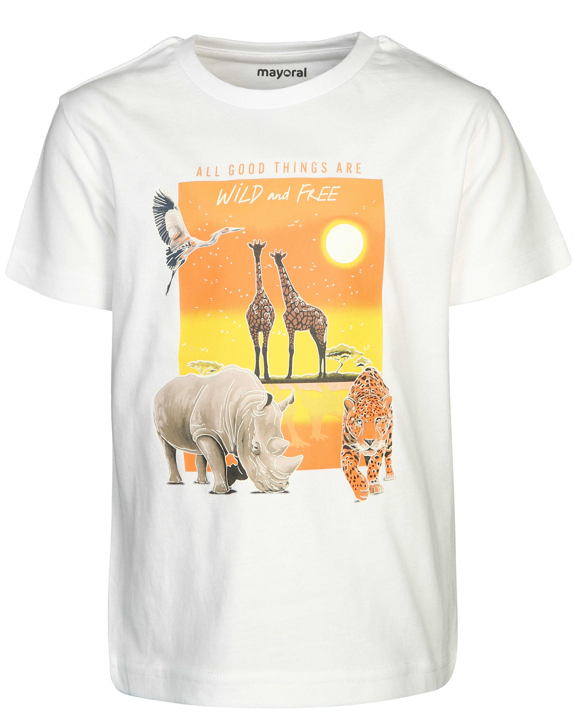 T-Shirt SAFARI in weiß